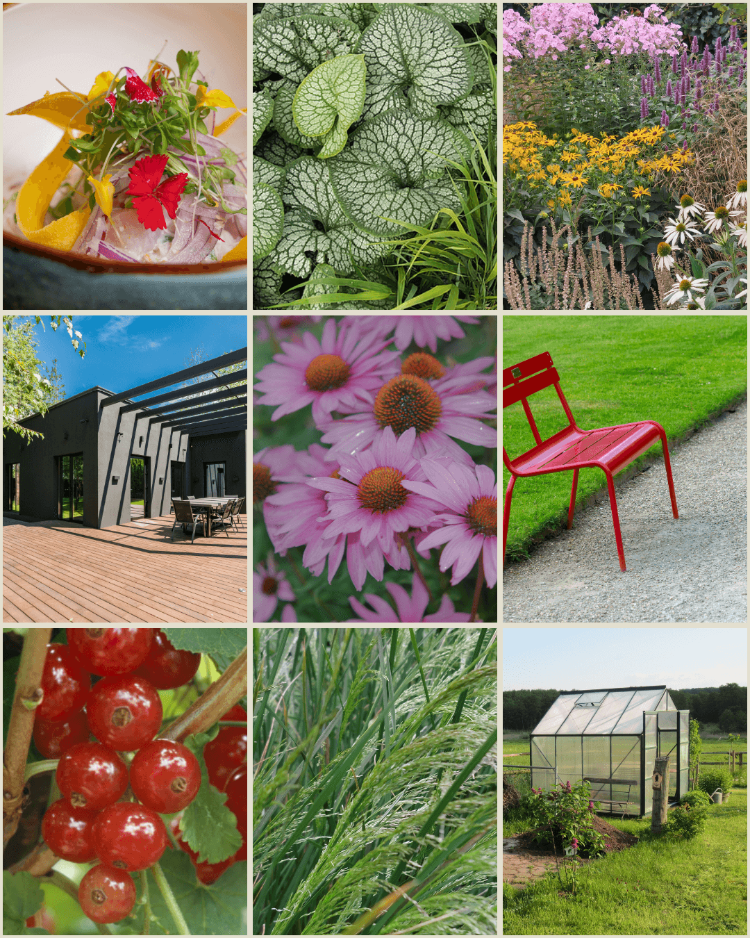 Moodboard tuinontwerp inspiratie tuin